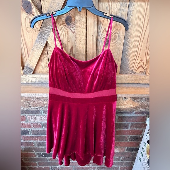 Honey and Rosie Dresses & Skirts - Honey and Rosie Burgundy Velvet Dress